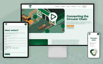 Complete re-branding voor HSR - Création de site internet