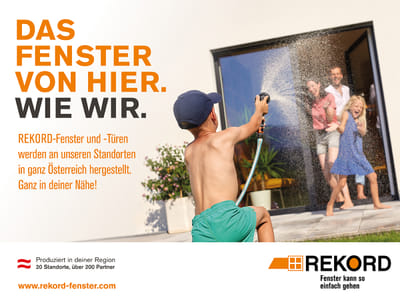 Rekord Fenster Relaunch - Media Planning