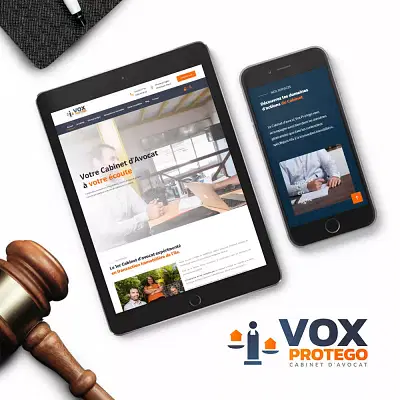 Site e-commerce Cabinet d'Avocat Vox Protego - E-commerce
