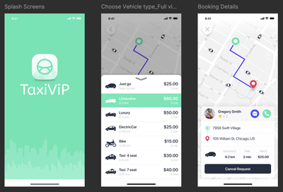 Desarrollo app tipo taxi - Application mobile