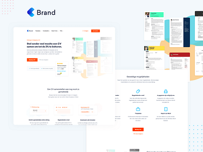 CV.nl Marketingsite - Website Creation