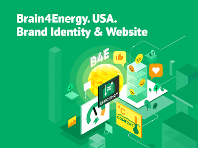 Brain4Energy: Brand Identity & Website - Creación de Sitios Web