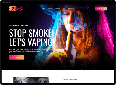 Orro Bar Crafted by The Brand Professionals - Creación de Sitios Web