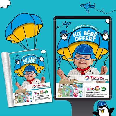 CAMPAGNE TOTAL KIT BEBE ETE 2020 - Publicité