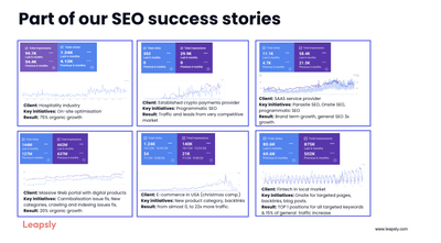 SEO success stories - SEO