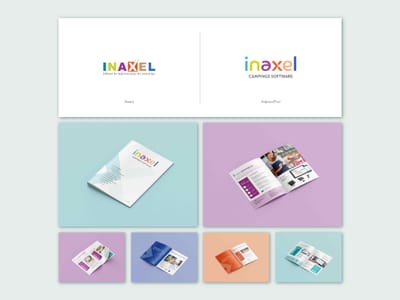 Inaxel - Refonte identité visuelle - Graphic Identity