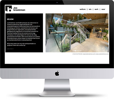 Nieuwe website Jos Broekman - Référencement naturel