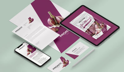 Diseño Gráfico › Branding › PROACO Prod. Agrícolas - Diseño Gráfico
