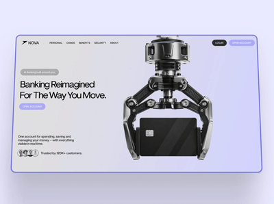 UI/UX Design & Development for Digital Banking Platform - Ergonomy (UX/UI)