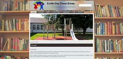 Ecole des Deux Rives - Création de site internet