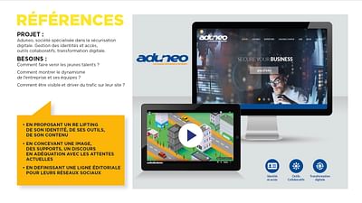 Aduneo - Secure Your Digital Workplace - Image de marque & branding