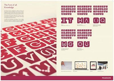 PEARSON TYPOGRAPHY - Reclame