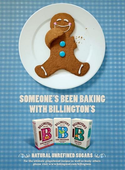Gingerbread Man - Publicidad