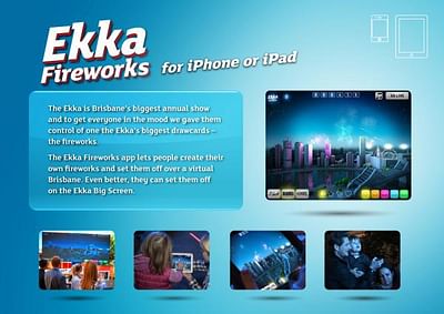 Ekka Fireworks - Publicité