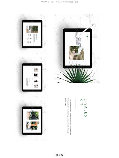 Brand Manual For Landscape Company - Grafikdesign
