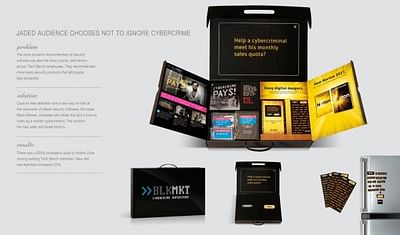 BLK MKT DIRECT MAIL KIT - Reclame