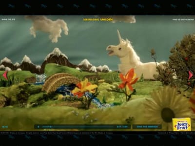 SERENADING UNICORN - Advertising