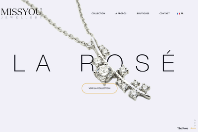 Miss You Luxury Jewelry - Publicité en ligne