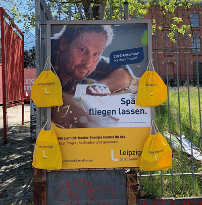 Projekt / Leipziger Stadtwerke - Outdoor Advertising