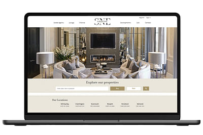 Luxury Estate Agency Website - Website Creation