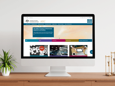 Australian Research Council - Website Creatie