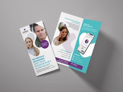 Kommunikation für ein sensibles Thema – mentalis - Grafikdesign