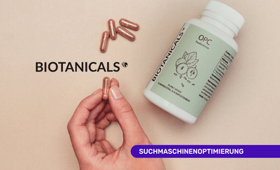 Biotanicals: Steigerung der Sichtbarkeit um 50% - SEO