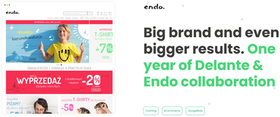 Delante & Endo collaboration - SEM for clothing in Poland - Online Advertising