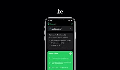 Coronalert - Covid App - Création de site internet