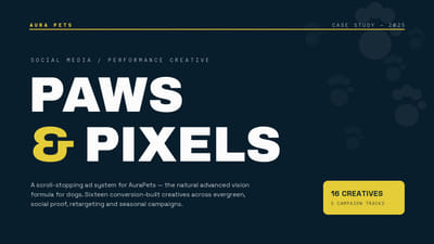 Social Media Posts Design - Aurapets - Réseaux sociaux