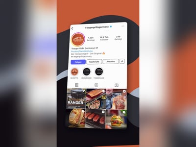 Traeger Grills Germany: Social Media für den deutschsprachigen Kanal - Réseaux sociaux