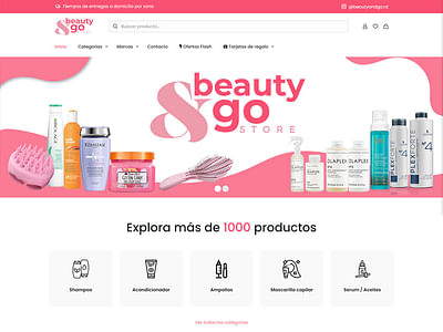 Beauty & Go Store - E-commerce