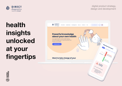 Direct Diagnostics Home Health Testing Platform - Digital Strategy