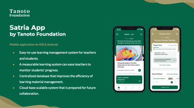 Learning Management System for Tanoto Foundation - Mobile App