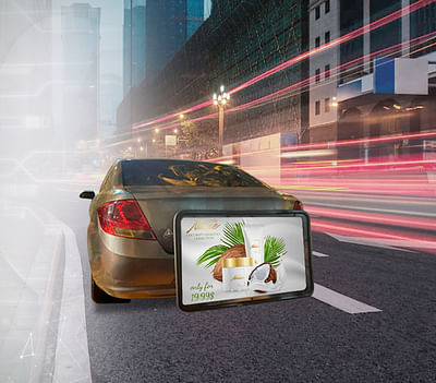 Digital advertaisement in cars - Innovation