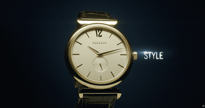 Lancement de la montre Meerson - Advertising