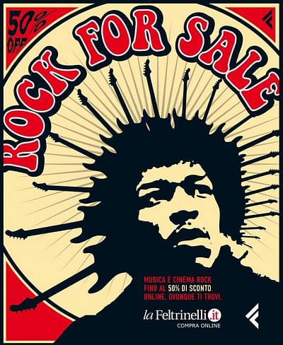 Rock for sale - Publicidad
