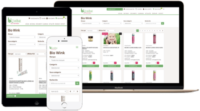 Plateforme d'achat pour pharmaciens - E-commerce