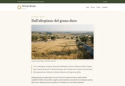 Bottega Murgia (marca propia) - SEO