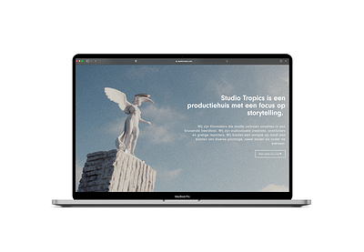 Webdesign - Studio Tropics - Website Creation