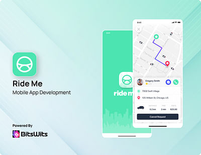 Ride me. App - Application mobile
