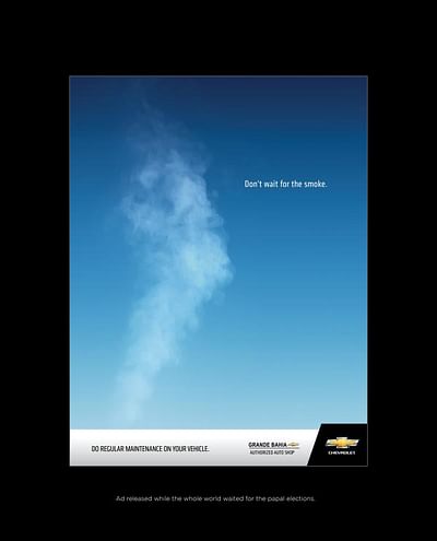 SMOKE/CONCLAVE - Werbung