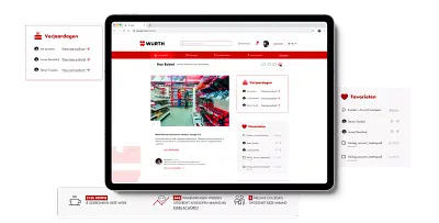 WOOGLE - New intranet platform for Würth Belux - Web Applicatie