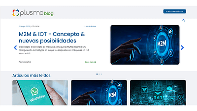 Blog en wordpress - Website Creation