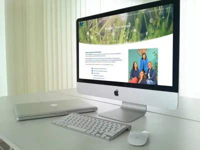 Nieuwe website Meester Psychologie - Création de site internet