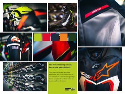 EKO Motorwear / Social media - Application web