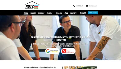 SEO Case Study: Marktführerschaft in Zürich – Rutz & Co AG - Référencement naturel