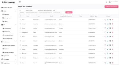 Développement d'un ERP sur-mesure pour Intercountry - Software Entwicklung