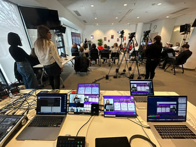 Cycle de webinaires live pour Ipsos - Producción vídeo