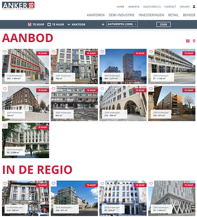 Real Estate platform - Web analytics / Big data